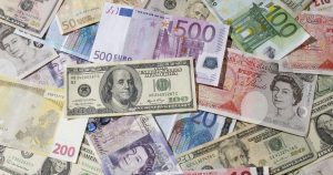 Money in different currencies